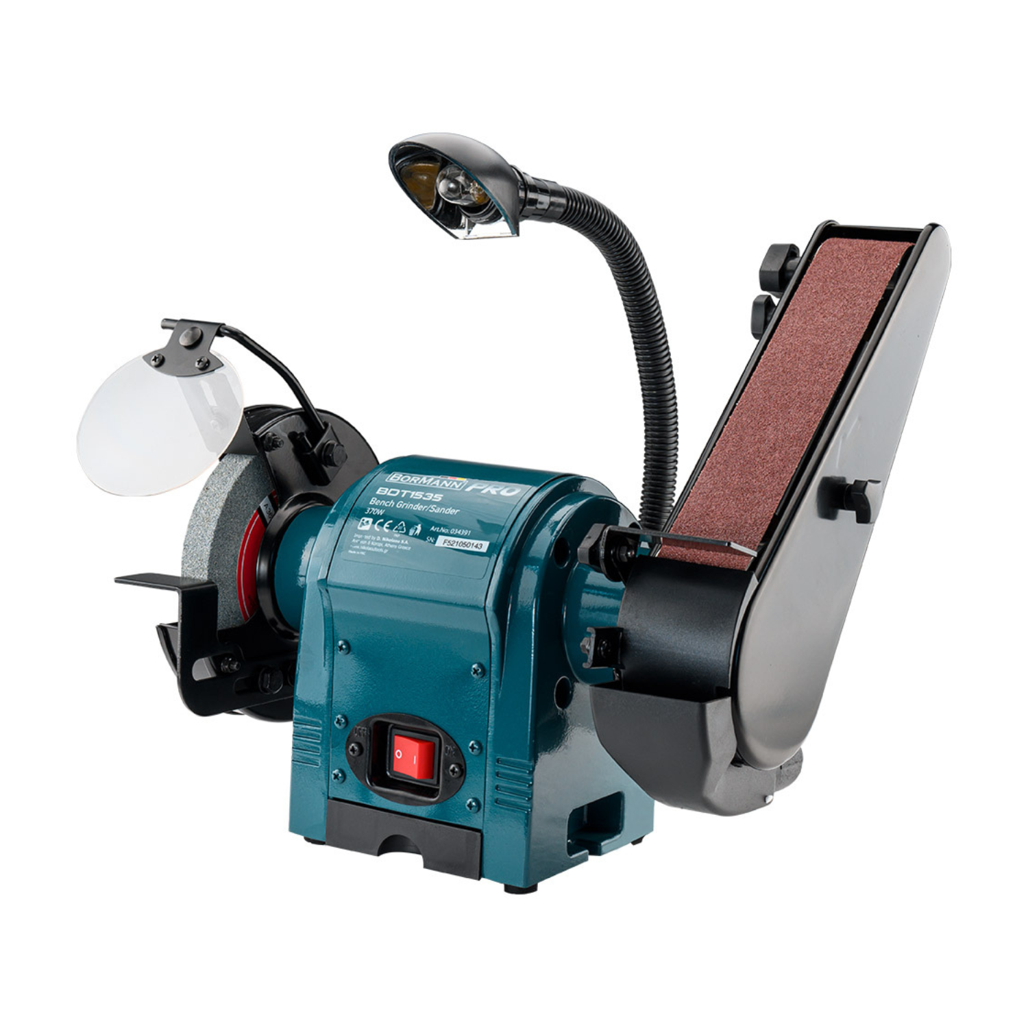 Bormann PRO Mola Smerigliatrice da Banco 370W - Cod. BDT1535