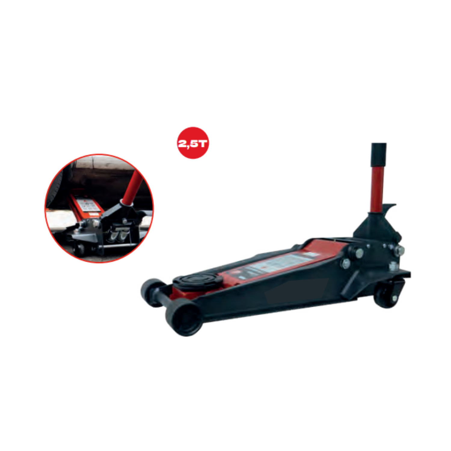 Cric Martinetto Profilo Basso - Cod. DA2107