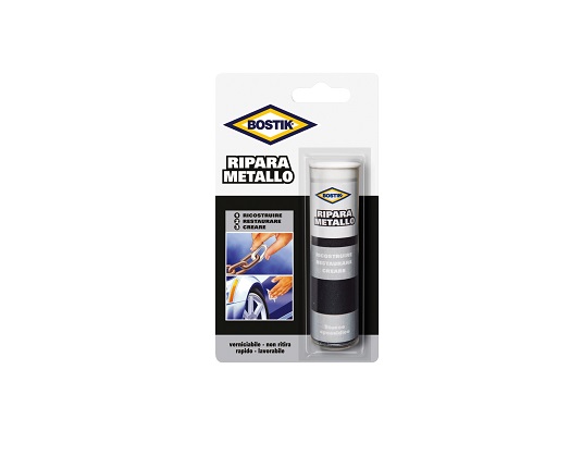 Bostik Ripara Metallo Stucco Epossidico blister 56g - Cod. 6314496
