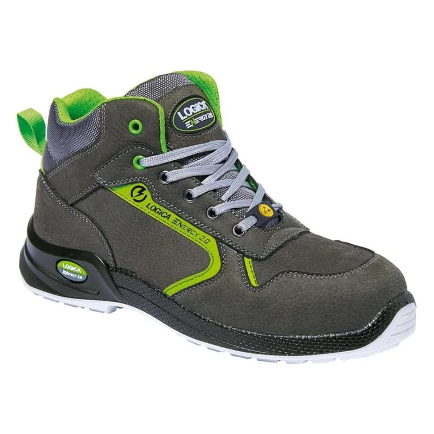 Logica Scarpe Antinfortunistica Alta Borneo2 S3  Idrorepellente Linea Energy 2.0 - Cod. LOG/BORNEO2
